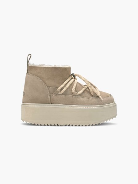 Inuikii Classic Sneaker Platform Beige
