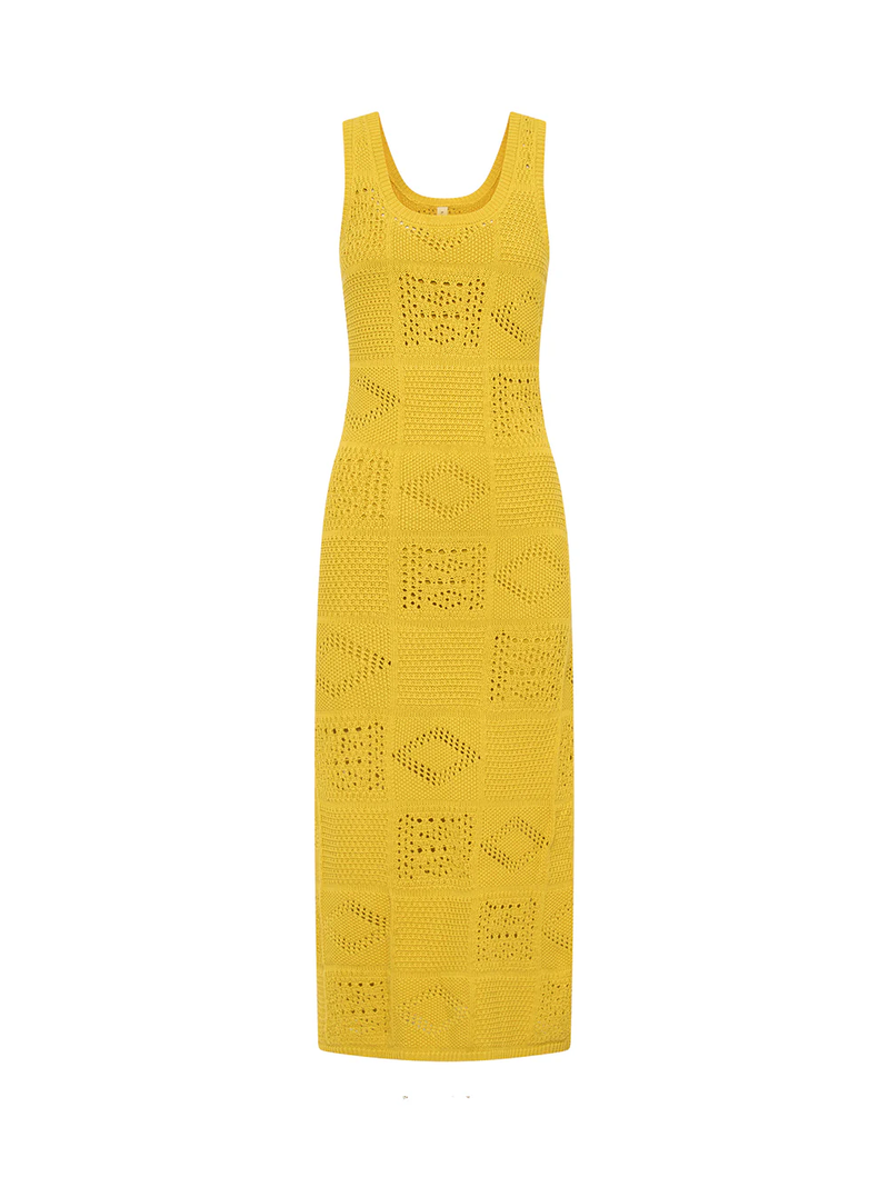 Kivari - Clementine Midi Dress - Yellow
