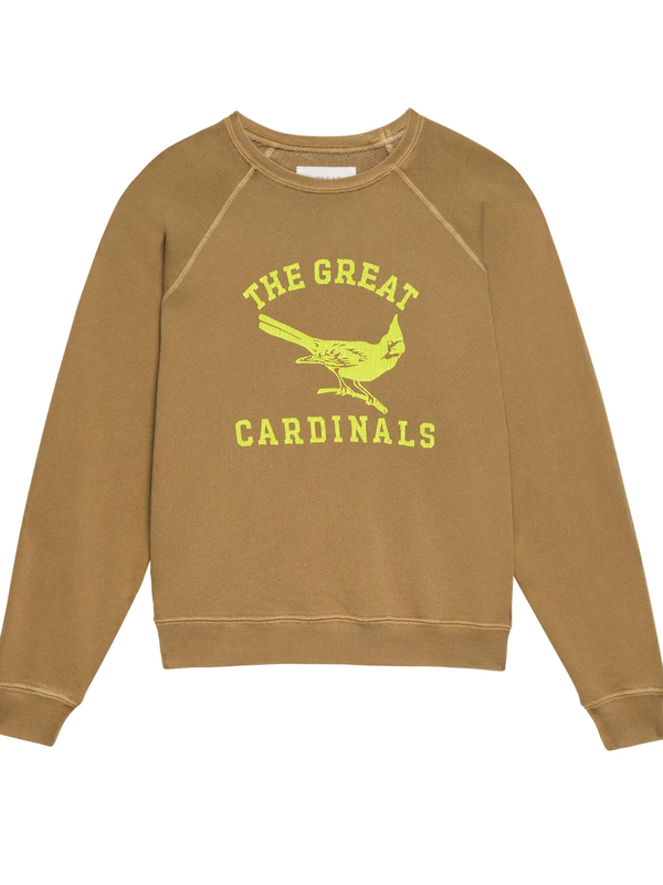 The Great - Shrunken Sweatshirt - Cardinal