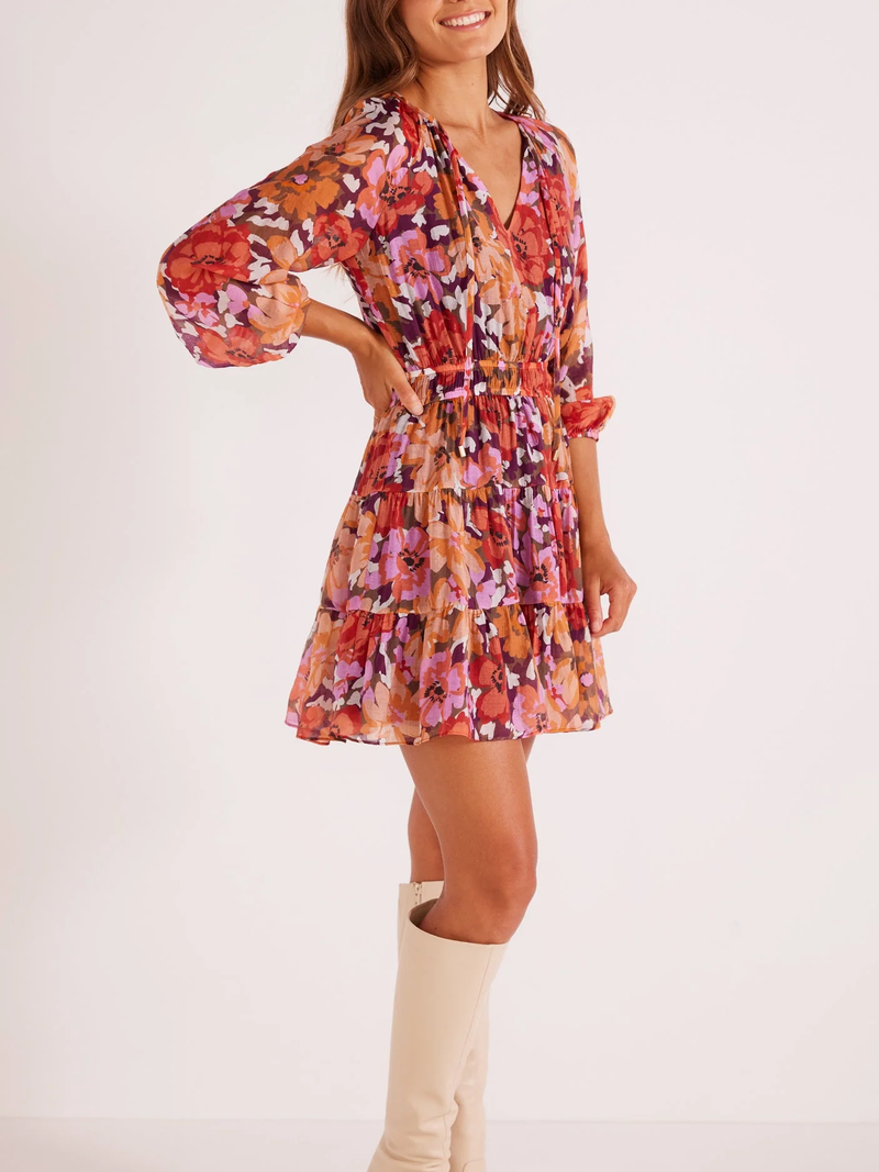 MINK PINK - Zanita Mini Dress - Bright Floral