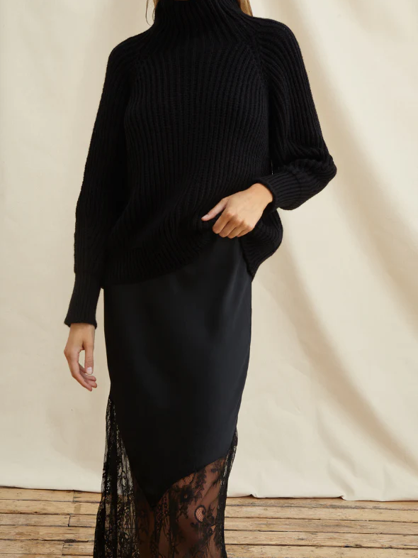 Charli London - Solange Slip Dress - Black