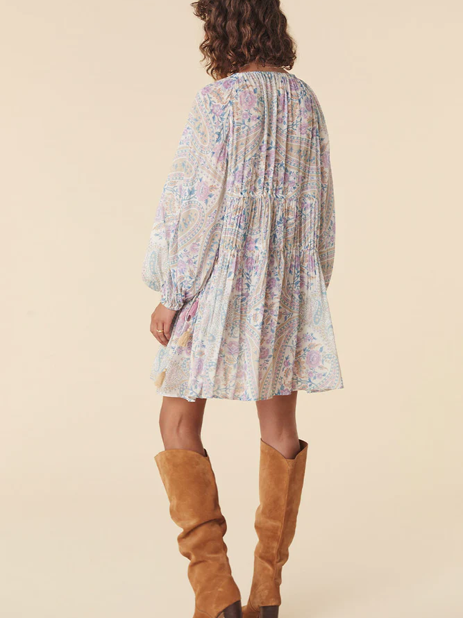 Spell - Belladonna Tunic Dress - Light Pastel