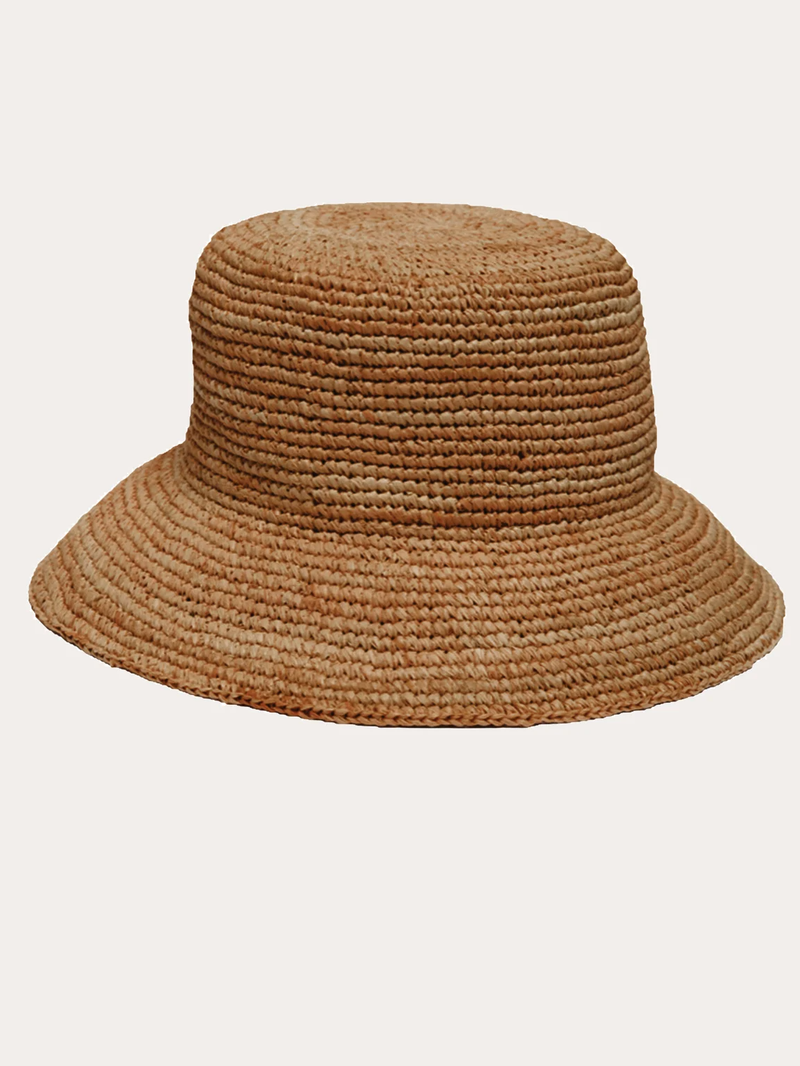 Vitamin A - Cannes Straw Bucket Hat