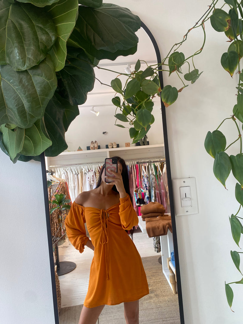 Faithfull - Enid Mini Dress - Orange
