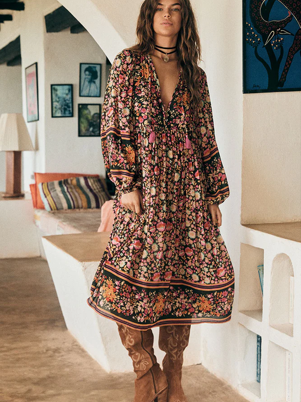 Spell lily online maxi dress