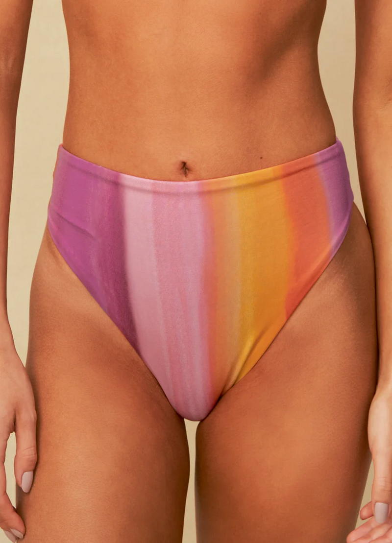 Maaji - Sunrise Dye Sully High Rise/High Leg Bikini Bottom