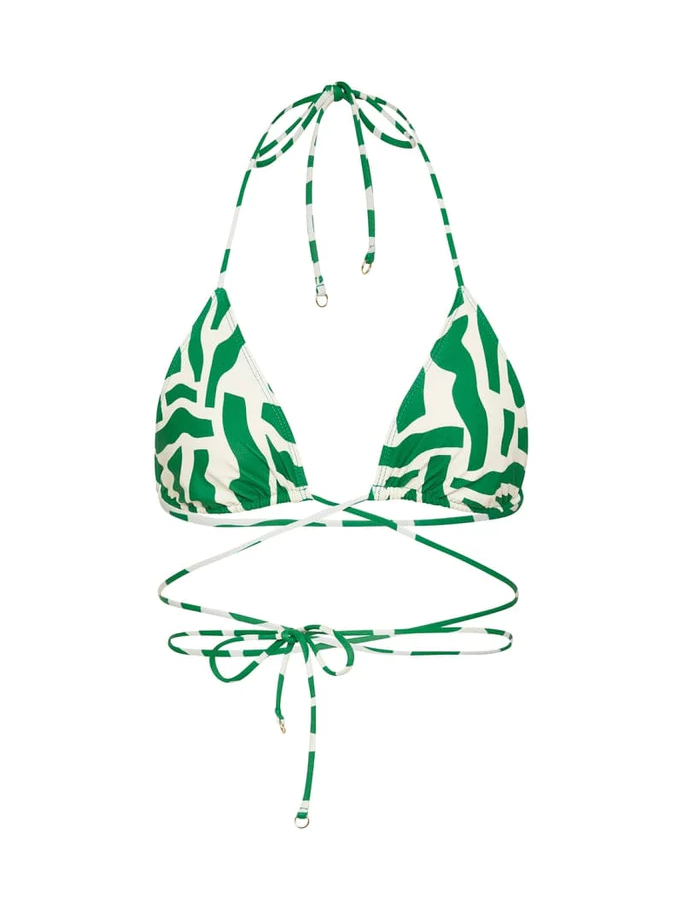 Faithfull - Marzia Bikini Top - Tulli Green