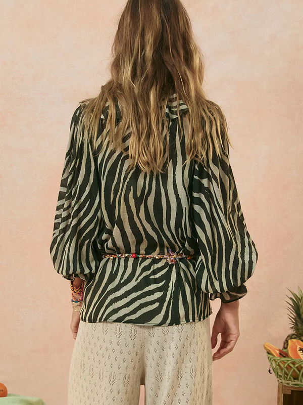 Spell: Zevra Blouse - Washed Charcoal