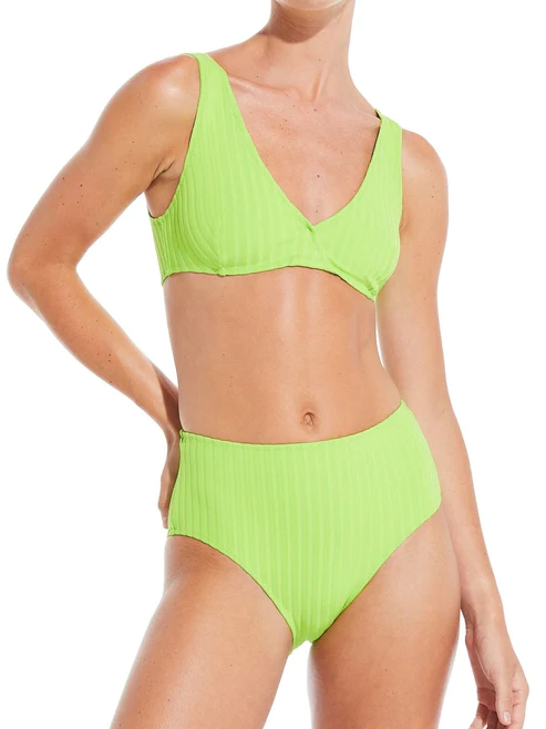 Solid and Striped - Beverly Top - Rib Lime