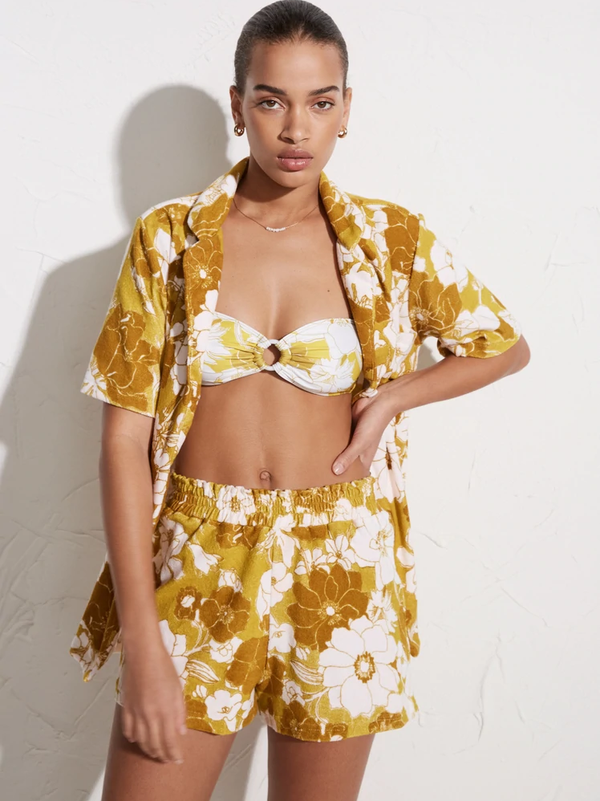 Faithfull - Malady Bandeau Bikini Top - Potenza Floral Print