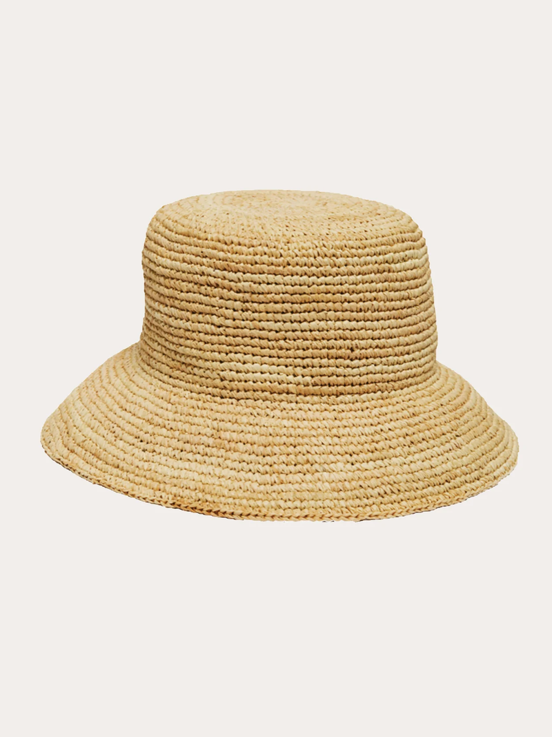 Vitamin A - Cannes Straw Bucket Hat